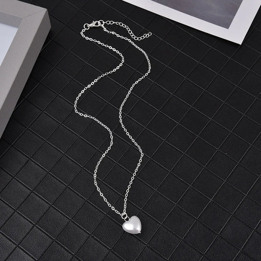 Lustrous Heart Necklace
