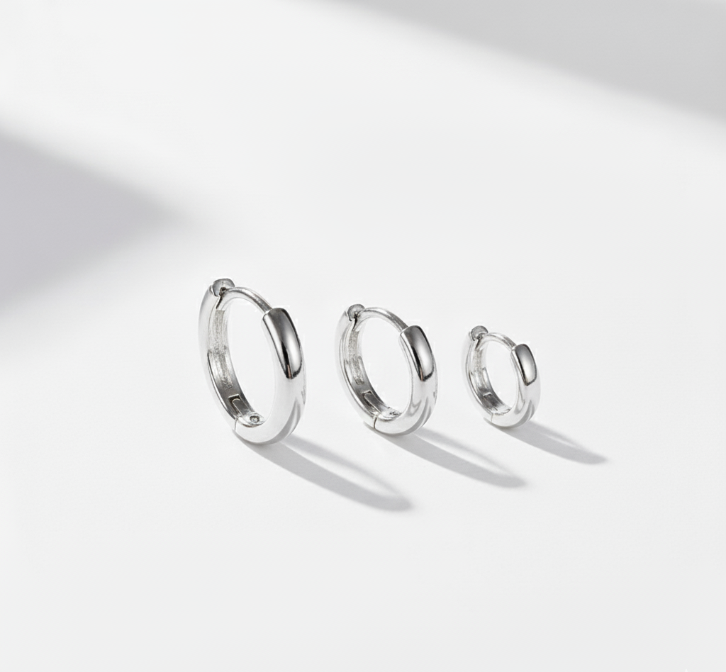 Triple Essential Hoops Earrings