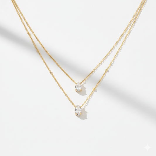 Golden Drops Necklace