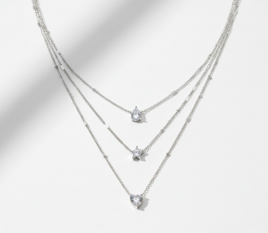 Celestial Charm Layered Necklace