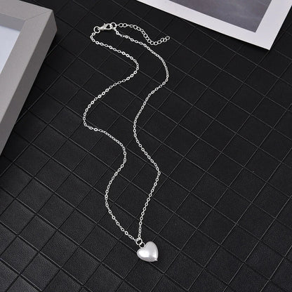 Lustrous Heart Necklace